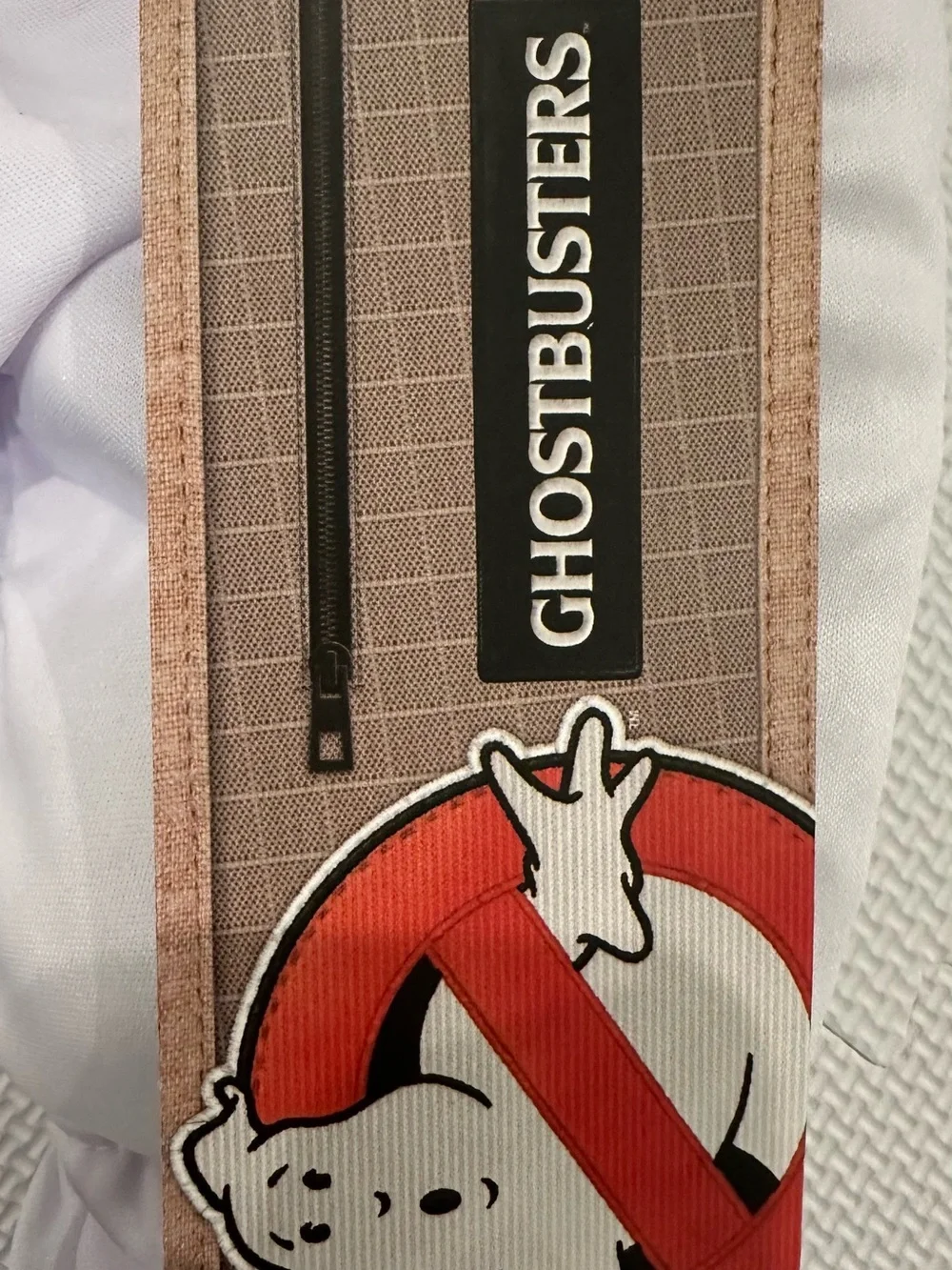 Official Ghostbusters Stay Puft Infant Costume - White, Blue, Red